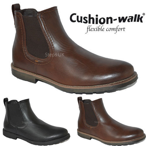 cushion walk flexible comfort men's shoes